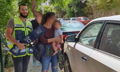 פעוטה ננעלה ברכב. צילום: באדיבות ארגון ידידים