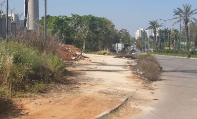 סלילת שביל אופניים בין רמת השרון לתל אביב