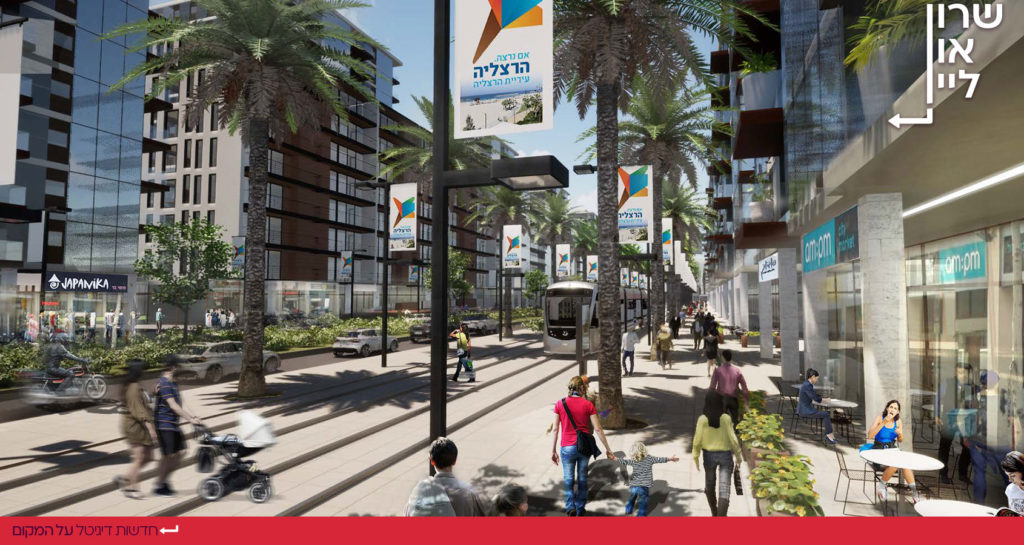 הדמיה של חוף התכלת בהרצליה. צילומי הדמייה: קייזר אדריכלים