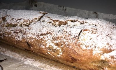 עוגת תפוחים וקינמון