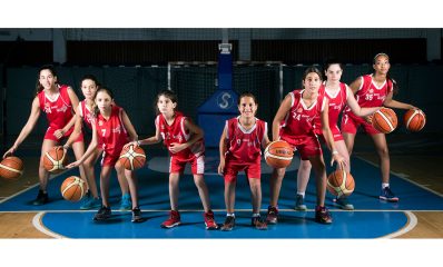 קבוצת נערות רמת השרון כדורסל עונת 2020/21. צילום: מעיין רימר
