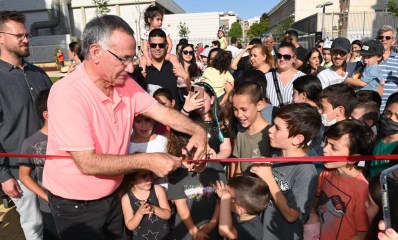 טקס חנוכת גינת חנה רובינא