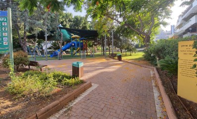 גינה ציבורית בשכונת הירוקה המזרחית הרצליה