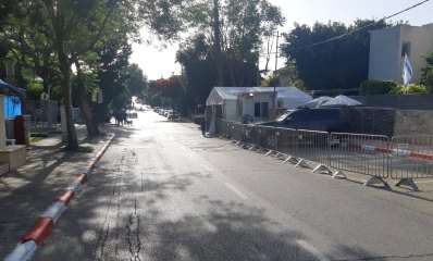 רחוב ציפמן וביתו של בנט. ייסגר בחלקו