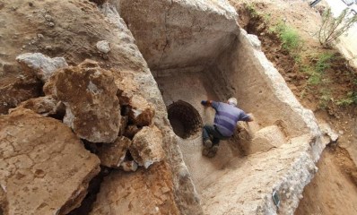 עתיקות באתר בנייה נווה גן צפון רמת השרון