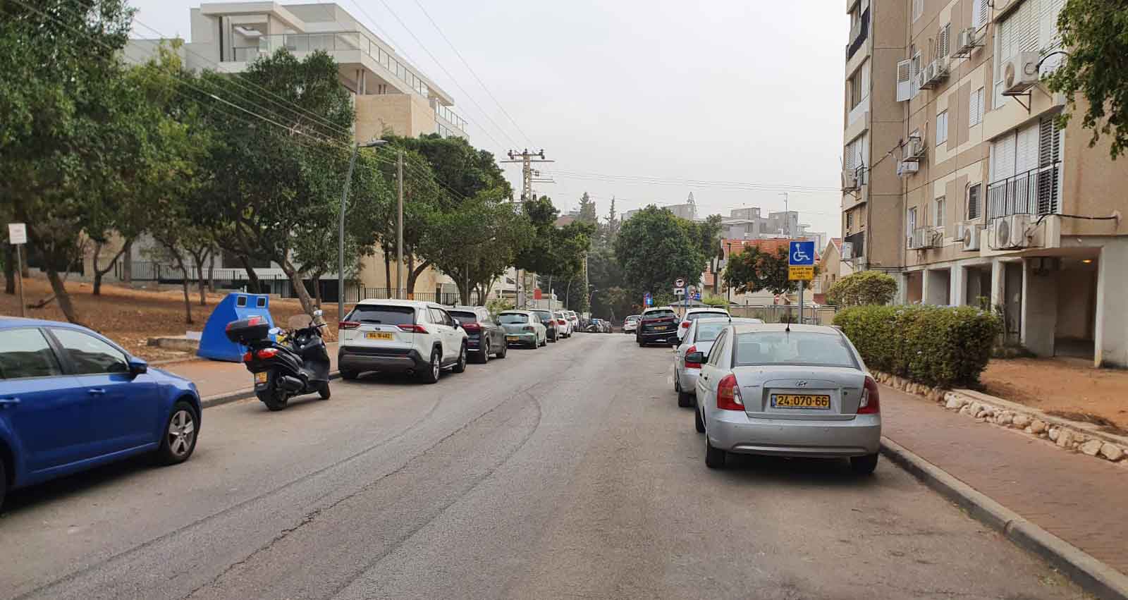 רחוב נחמיה הרצליה. צילום: שרון יונתן