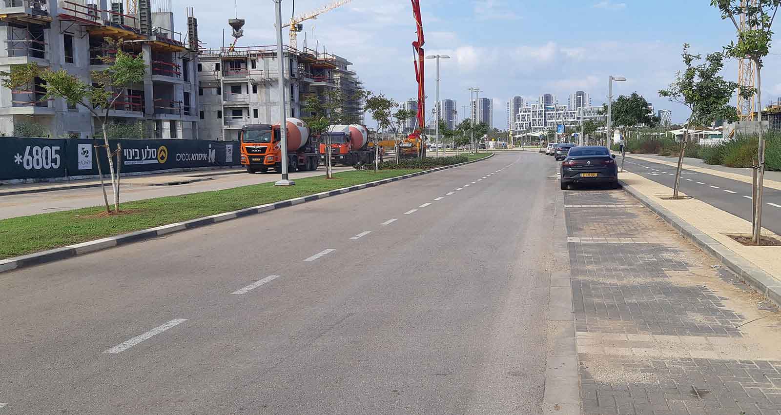 שכונת גליל ים. מיום ראשון יעבור פה קו 13. צילום: שרון יונתן