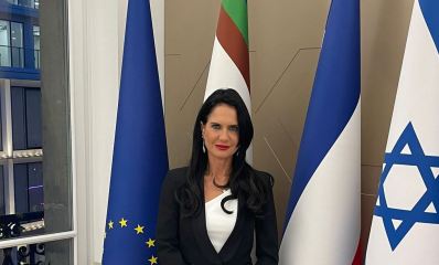 עו"ד עוזסיני ארניה בקק"ל בצרפת. צילום: פרטי