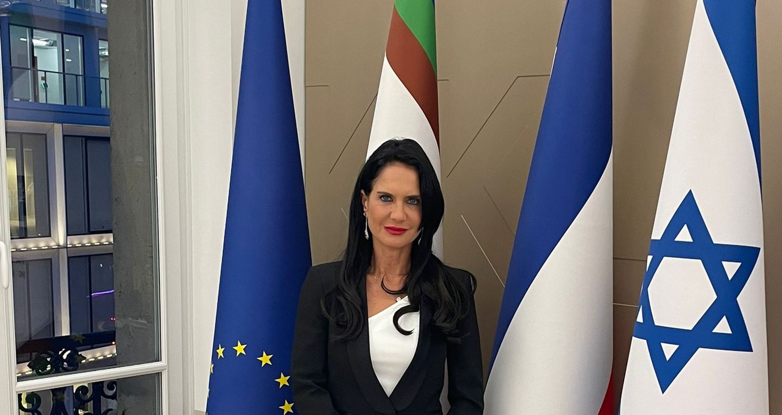 עו"ד עוזסיני ארניה בקק"ל בצרפת. צילום: פרטי