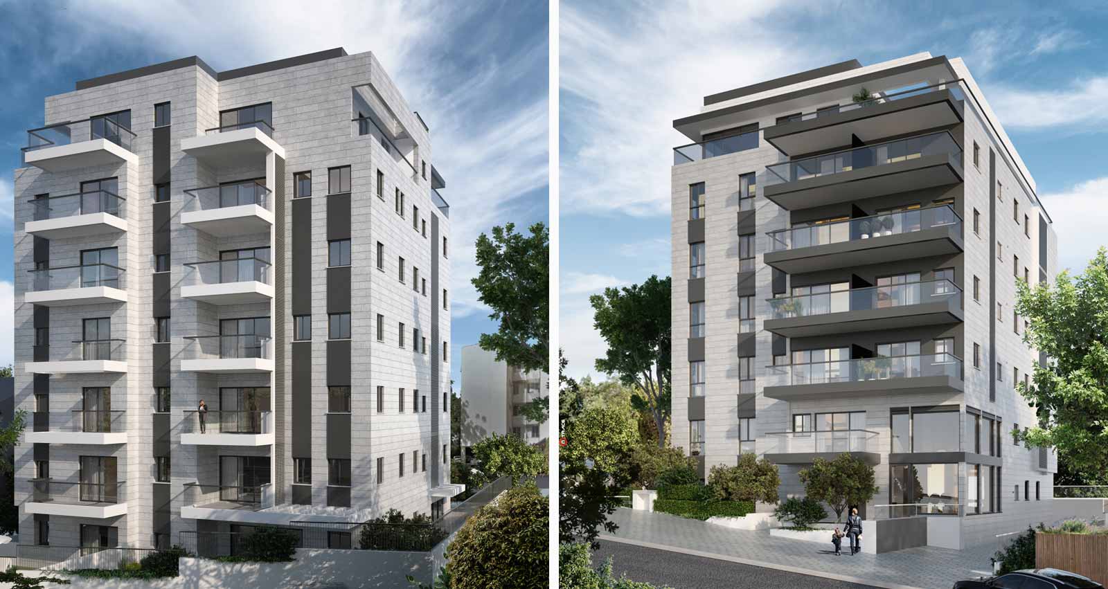 הדמייה של הבניין שייבנה בשמאי 3