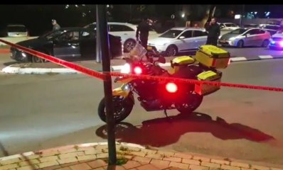 זירת הירי. צילום: דוברות מד"א