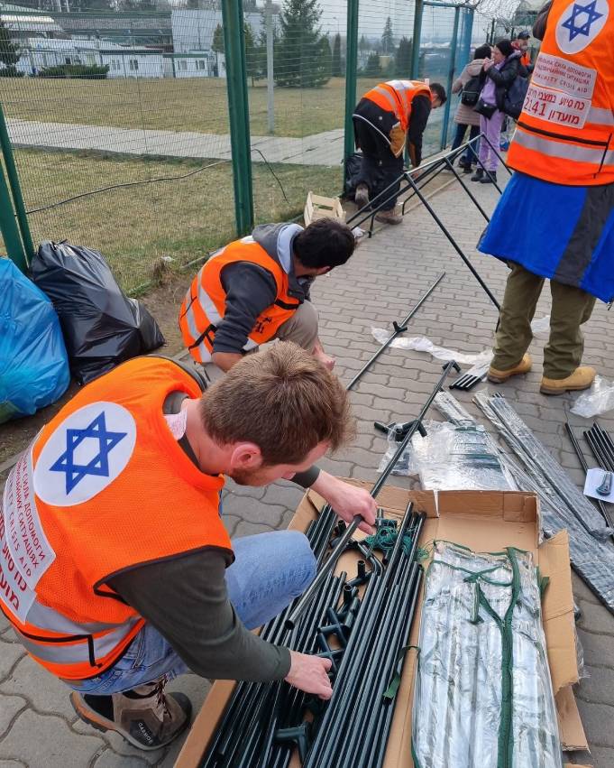 המשלחת לגבול אוקראינה. צילום: קרן אליאס והודיה פטר