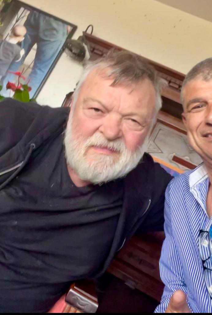 סגן ראש העיר עופר לוי אצל אילן גילאון בביקור האחרון בביתו