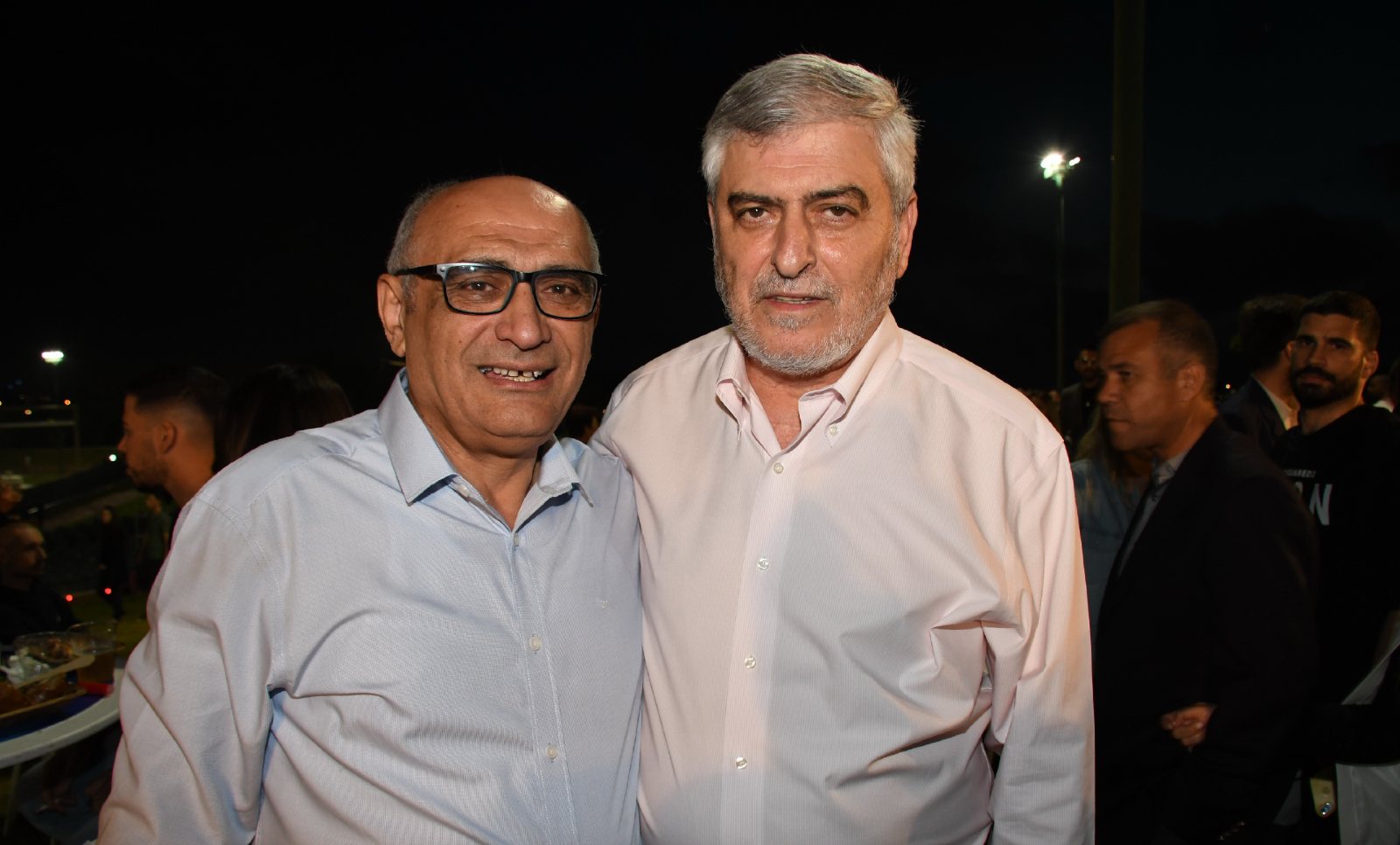 דב קוטלר ויוסי סרודי. צילום: אביב חופי