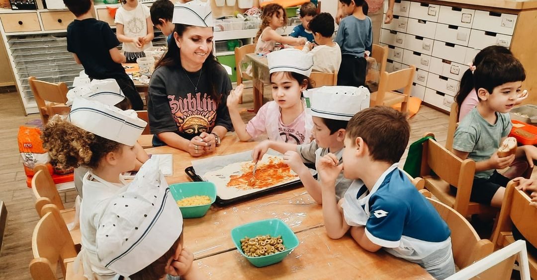 אילנית אברהם אופה עם הילדים