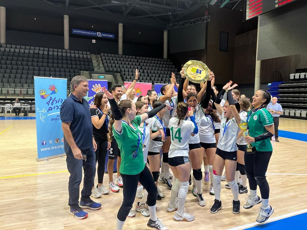 שבוע של הצלחות בכדועף בכפר סבא. צילום: מועדון הכדורעף כפר סבא