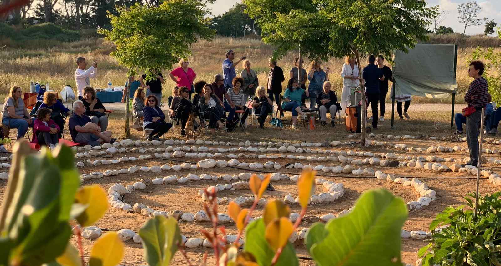 טקס הסרת הלוט והשקת הספירלה בפארק 80