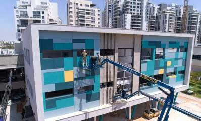 הקמת בית ספר בשכונת 1200. צילום: דוברות עיריית הוד השרון