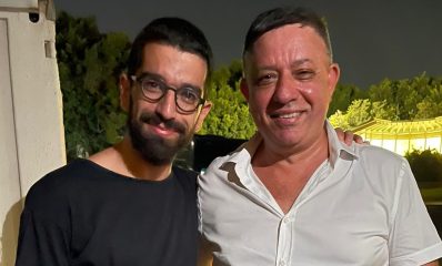 אבי גבאי מנכ"ל פרטנר וחנן בן ארי. צילום: יח"צ