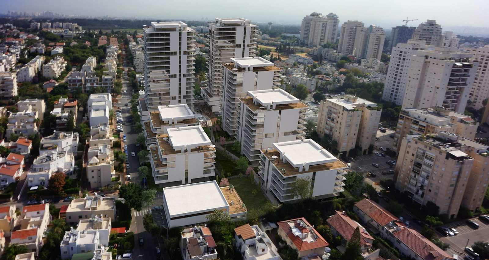 מתחם המגורים החדש. הדמיה: חברת VIEWPOINT עבור כנען שנהב אדריכלים