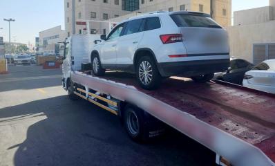 הרכב שנתפס. צילום: דוברות המשטרה