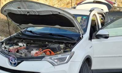 אחד מכלי הרכב שנתפסו במהלך הפעילות המשטרתית. צילום: דוברות המשטרה