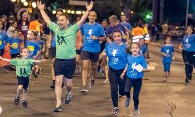 מרוץ הלילה של כפר סבא בשנת 2019. צילומים: רמי זרנגר