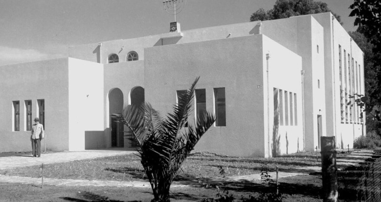 מבנה בית הכנסת. צילום: עיריית כפר סבא