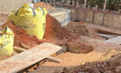 עבודות השיפוץ בגני הילדים. צילום: עיריית כפר סבא