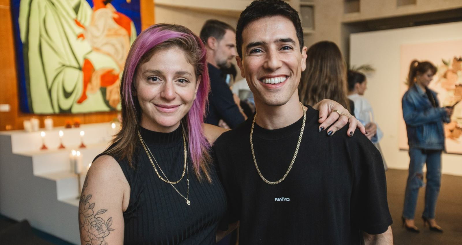 הראל סקעת ודלית רצ'סטר. צילום: אביתר ניסן