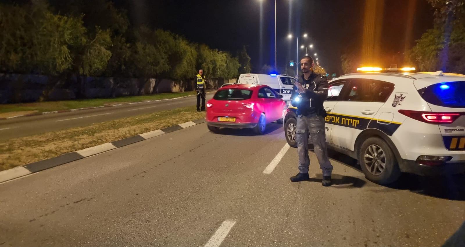 השיטור העירוני בשטח. צילום: עיריית כפר סבא