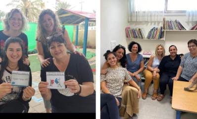 צוותי החינוך אשר לוקחים חלק בפעילות. צילומים: עיריית כפר סבא