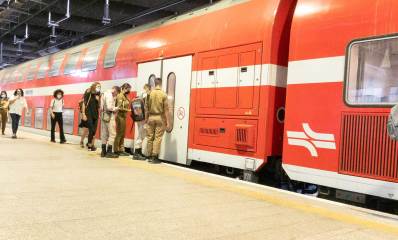 רכבת בתחנה. צילום: י.ש.צ