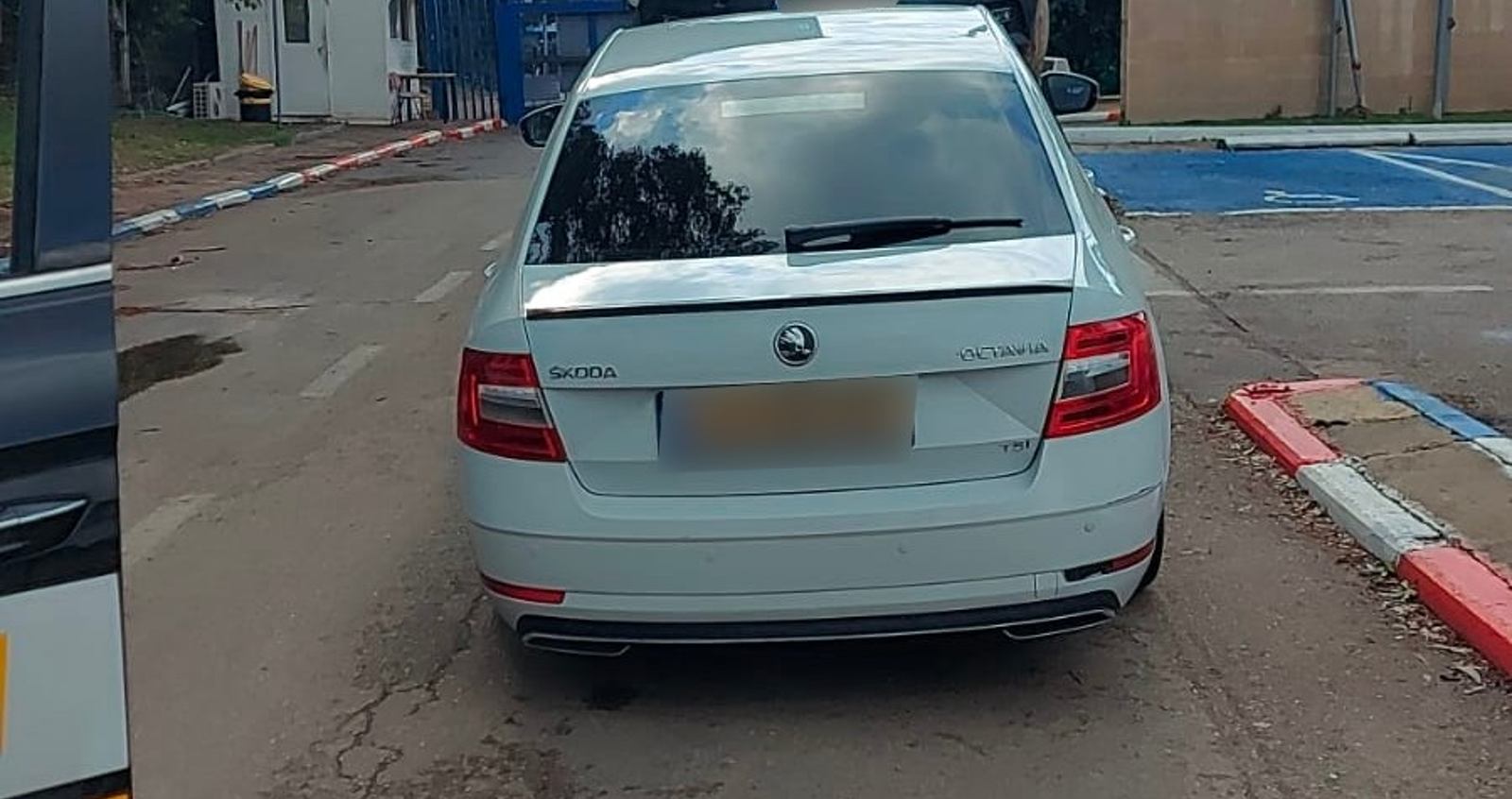 הרכב שהוחרם. צילום: דוברות המשטרה