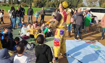 פעילות התלמידים ברעננה. צילום: דוברות עיריית רעננה