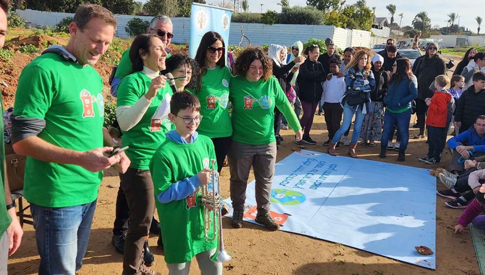 פעילות התלמידים ברעננה. צילום: דוברות עיריית רעננה