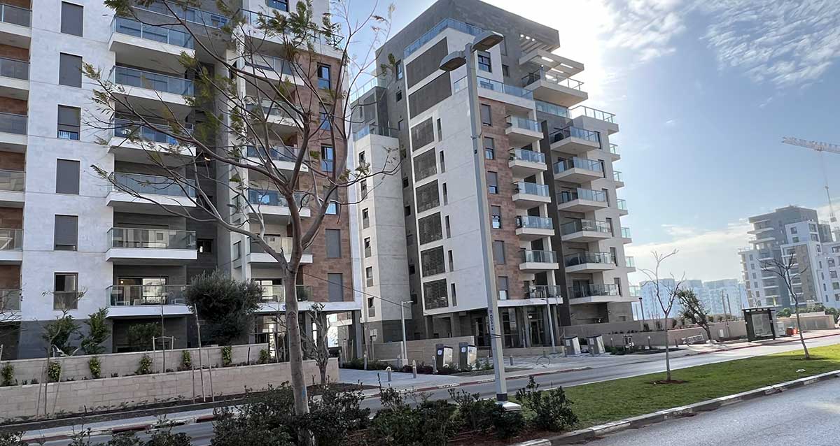 בניינים חדשים בשכונת גליל ים. הרצליה. צילום: מערכת שרון אונליין