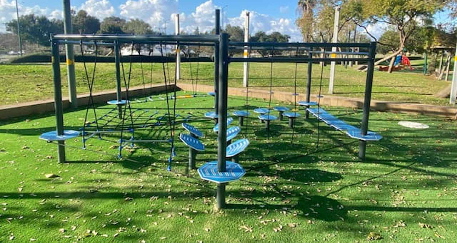 המתקנים החדשים בפארק. צילום: דוברות עיריית הרצליה