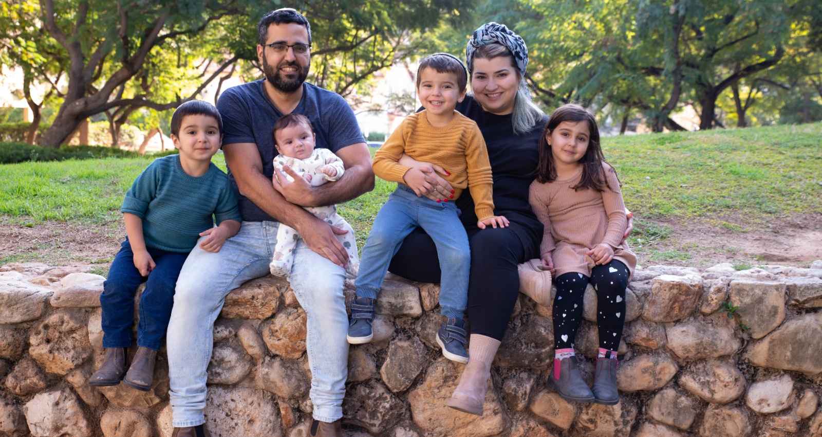 משפחת נתן. צילום: יפעת פאר
