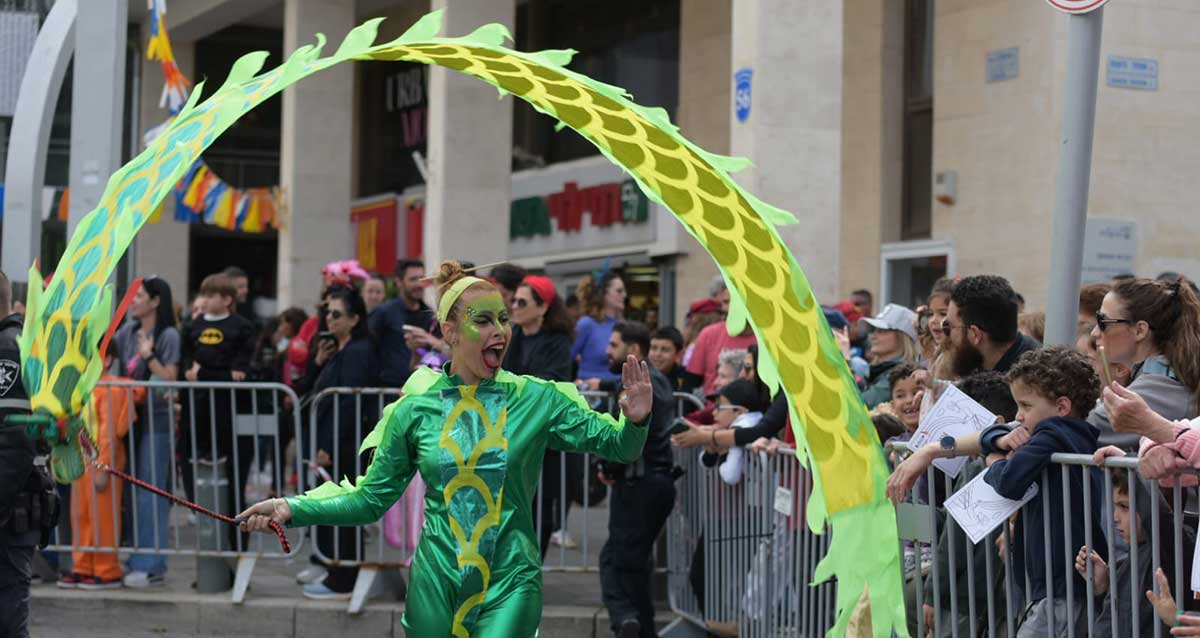 עדלאידע בצבעים בהרצליה 2023. צילום: עיריית הרצליה