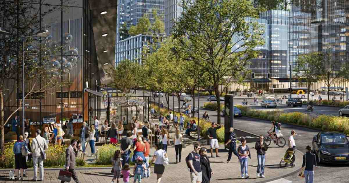 רובע ההי-טק של ישראל. הדמיה: דרמן ורבקל אדריכלים