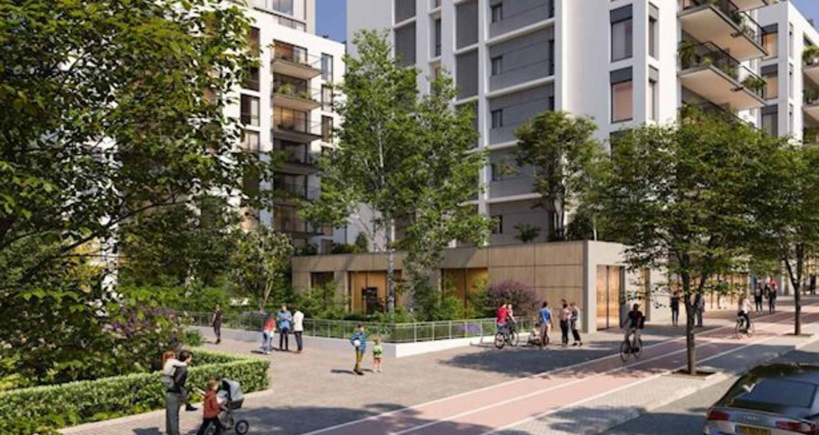 הפרויקט ברחוב רבי עקיבא בהרצליה. הדמיה: אלכס לובימוב