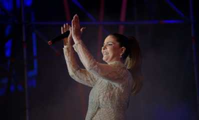 זהבה בן ביום העצמאות ה-75 בהרצליה. צילום: דוברות העירייה