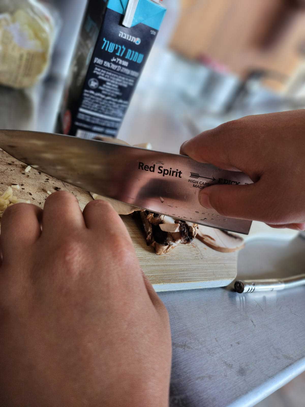 אריאל שרעבי בפעולה. צילום פרטי