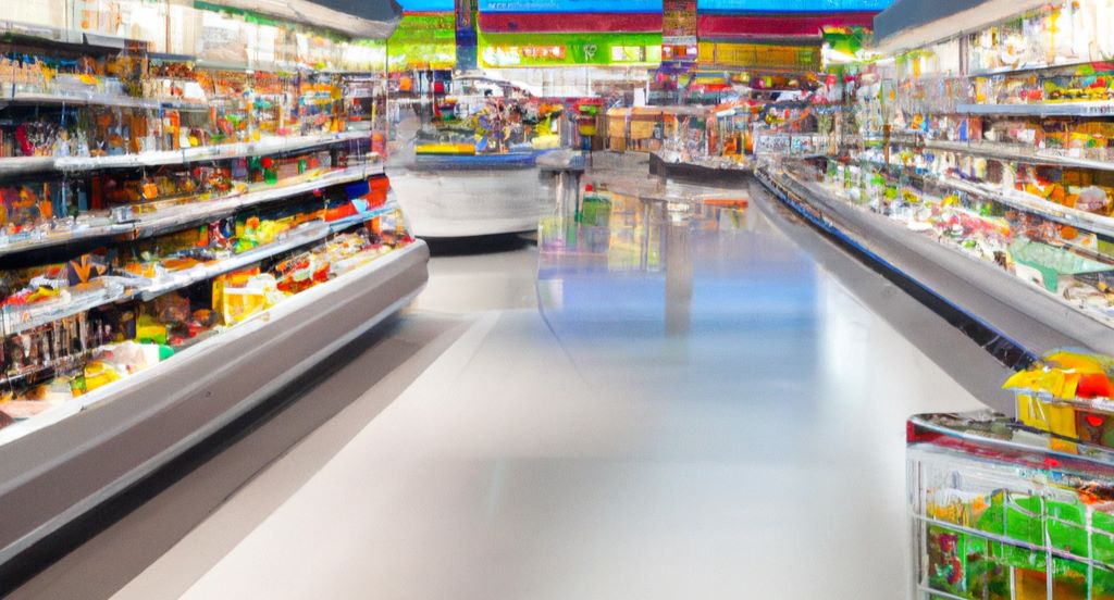 סופרמרקט. עיבוד AI - מדיה היפרלוקאלית