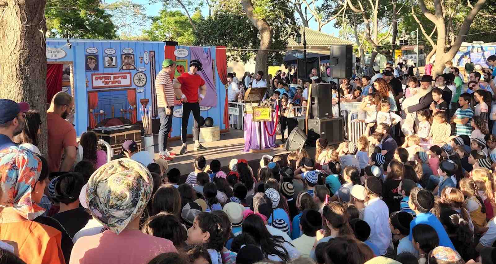 ל"ג בעומר ברעננה. צילום: אלעזר שדמי