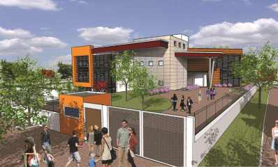 בית ספר ע"ש יורם טהרלב. הדמייה: דוברות עיריית הרצליה