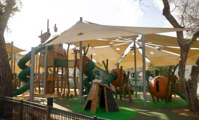 גינת מגדיאל המחודשת. צילום: עיריית הוד השרון