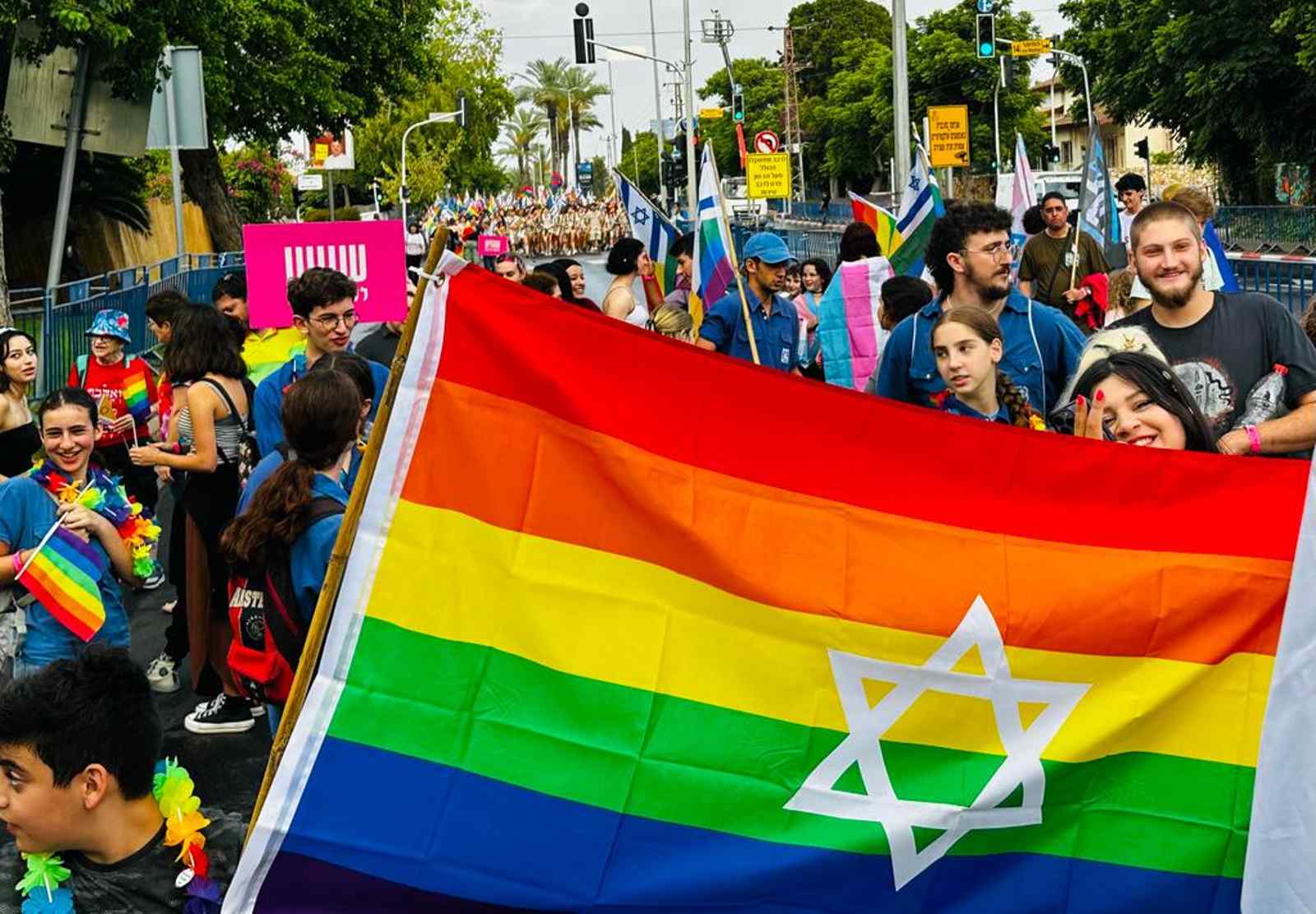 מצעד גאווה ברעננה. צילום: שגיא שלפר