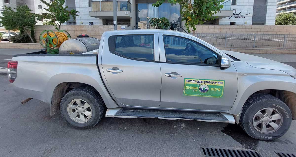 רכב תברואה של איגוד ערים השרון הצפוני